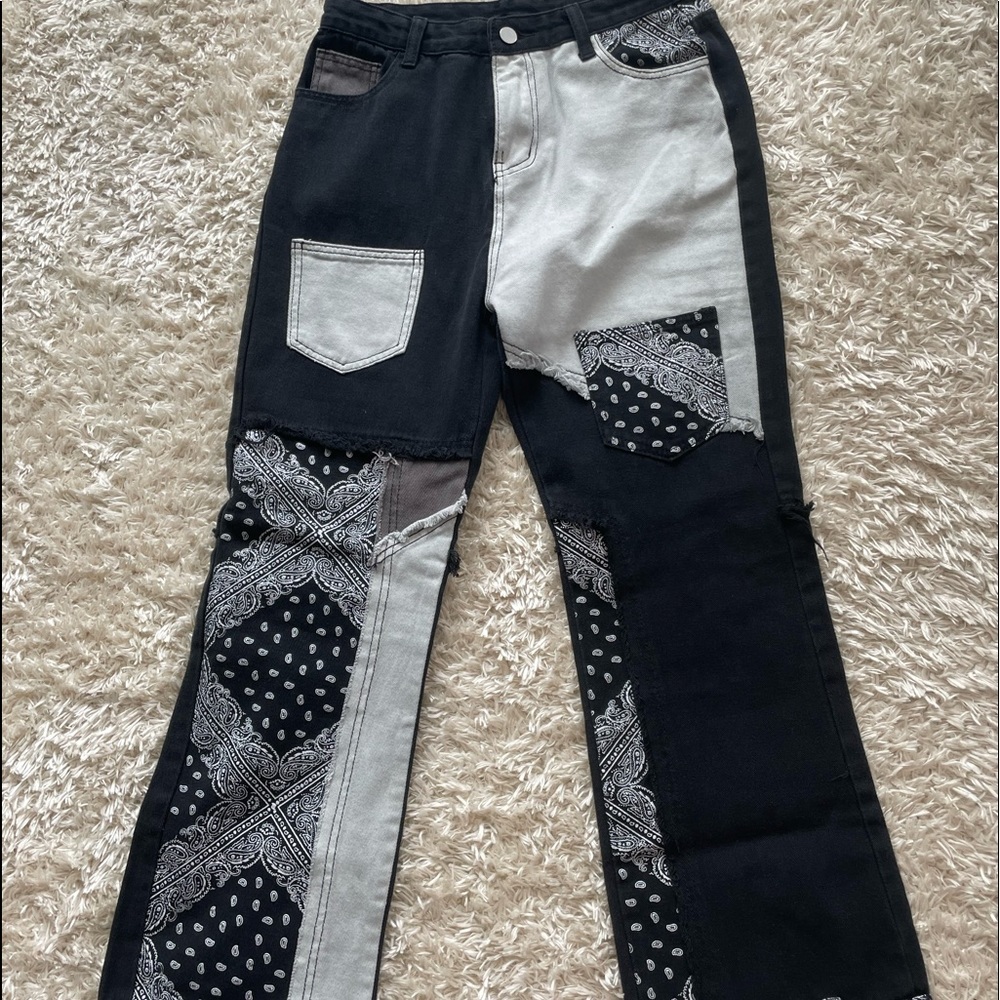 Patchwork Jeans